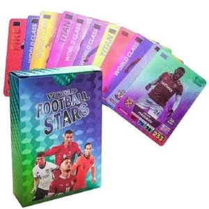 Share this product World Football Soccer Star Cards, Soccer,Football Trading Card, Soccer 2024 World Cup Football Star Card, UEFA Champions League Football Fans And Collectors 25 Psc Rainbow