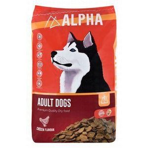 Alpha Dry Food Chicken Flavor for Adult Dogs 20K
