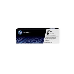 HP خرطوشة حبر ليزر جيت أصلية سوداء 36A - CB436A أسود