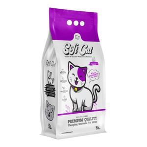Soft Cat سوفت كات رمل قطط برائحه اللافندر 5 لتر