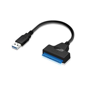 USB 3.0 To SATA 22 Pin 2.5 Inch Hard Disk Drive SSD Adapter Connector Cable Lead