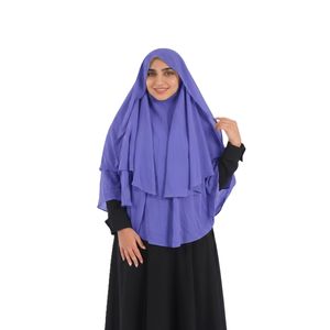 Round layered Indonesian veil