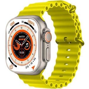 2.09HD BIG Infinite Display T900 Ultra Smart Watch - Yellow