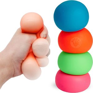 Sensory Fidget Toys Bundle Stress Relief With Fidget Hand Toys Rainbow  colour Push Bubble Cube Unzip Ball Fidget Spinner Magic Bean Toys