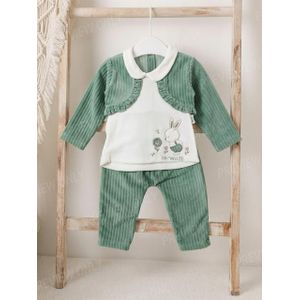 بيجاما شتوي بناتي مكون من قطعتين