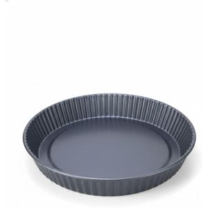 , Professional Round Cake Pan, Bronze Nonstick Bakeware, Ribbed Design, 29 cm Diameter, Carbon Steel Baking Tin for Layer Cakes, 30761