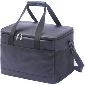 Insulated thermal grocery bag 47   27  30 cm 40 liters retractable foldable  collapsible for storing hot and cold food picnics  travel  and shopping.