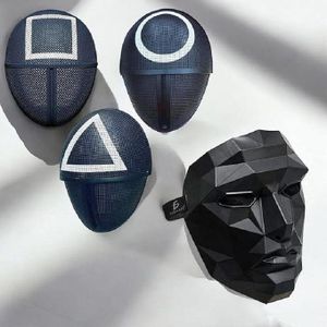 Toys Treasure Frontman Mask Game Boss - Pack of 4 Cosplay Masks for Halloween and Parties