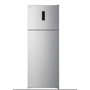 LG ثلاجة ال جي 450 لتر نوفروست 2 باب GTF452SVAN انفرتر ديجيتال - سيلفر