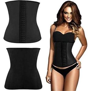 مشد خصر نسائي لنحت الجسم، لون أسود، بحزام قابل للتعديل، 3 مستويات كبش أمامية، دعم مريح للظهر