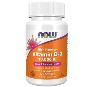 Now Vitamin D3 10000 IU 120 softgels