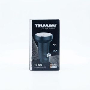 Truman ريسيفر استقبال إشارة بمدخل واحد TM-1210 - أسود