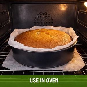 ورق برشمان مقاوم للدهون والحرارة العالية للطبخ – غير لاصق لبطانة الفرن والميكروويف والثلاجة – أبيض