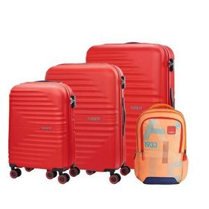 American Tourister Twist Waves full set + Sest backpack