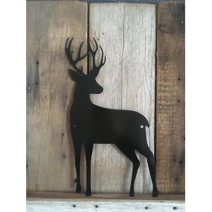 لوحة جدارية على شكل غزال