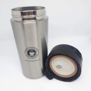 Glazzi Fresh Thermal Mug silver Stainless Steel