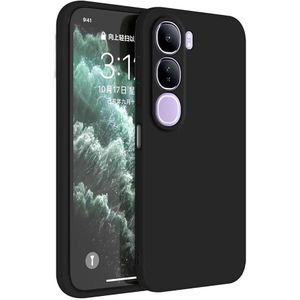 Mobile Phone Case for Vivo Y21d / Y31 5G / Y31e 5G (6.72 Inches) Protective Case Skin Protection Made of TPU Silicone Case - Black