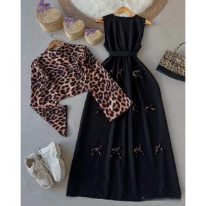 فستان مكون من قطعتين خامة عالية الجودة 