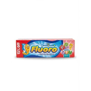 Fluoro معجون أسنان بنكهة العلكة 50 غرام