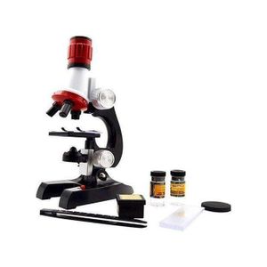 Kids Biological Monocular Microscope – 100x-1200x Magnification Battery Powered Educational Microscope