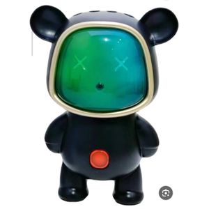Bdt مكبر صوت لاسلكي ومضخم صوت (Subwoofer) بتصميم روبوت كرتوني لطيف AN152 من  – إضاءة RGB تفاعلية وصوت نقي
