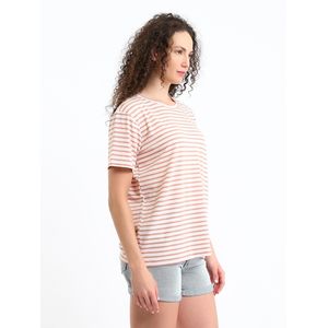 LC Waikiki Crew Neck Striped Women's T-Shirt