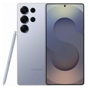 Samsung جلاكسي S25 Ultra ثنائي الشريحة 5G سعة 512 جيجابايت وذاكرة 12 جيجابايت رام - Titanium Silver Blue