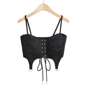 Black Cropped Top Online - Price in Egypt