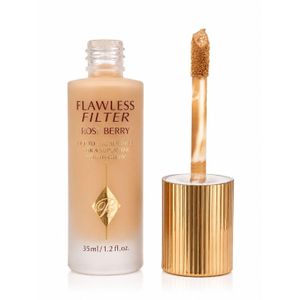 Rose Berry هايلايتر سائل لإشراقة شبابية متألقة تدوم طويلاً (Flawless Filter) - درجة 03 (فاتح إلى متوسط) - 35 مل