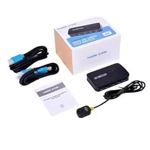 منفذ USB كيه في ام HDMI سويتش، محول مربع 4K عند 60 هرتز للوحة المفاتيح والماوس وشاشة الكمبيوتر، موصل USB HD عالي الدقة مقسم، 2 قطعة