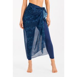Libra Chiffon Wrap - Midnight Wave
