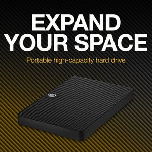 Expansion قرص صلب خارجي سيجيت إكسبانشن 2 تيرابايت 2.5 بوصة USB 3.0 موديل STKM2000400، هارد خارجي محمول للكمبيوتر واللابتوب والماك، وحدة تخزين خارجية مثالية لنقل بيانات النسخ الاحتياطي مع سنتين خدمات استعادة البيانات