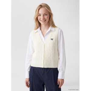 LC Waikiki Embroidered Wool Blended Women's Knitwear Waistcoat