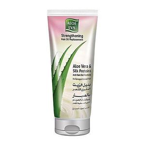 Eva Strengthening Hair Oil Replacement with Aloe Vera & Silk Proteins for Damaged & Colored Hair, 250ml