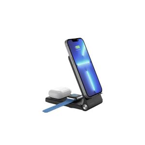 شاحن لاسلكي 3 في 1 مطوي