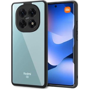 جراب حماية لموبايل Redmi Note 15 Pro plus ، خفيف الوزن بتقنية هايبرد من البولي كربونات والبولي يوريثين الحراري، جراب واقي مضاد للصدمات واقي للكاميرات ، شفاف