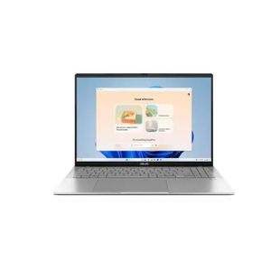 Asus Vivobook S16 S3607CA-SH070W Laptop ,Intel Core Ultra 7 255H 16 Inch ,1 Terabyte SSD ,16 GB ,Intel Arc Graphics ,Windows 11 - Cool Silver