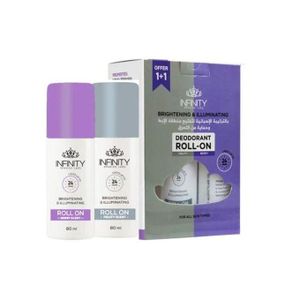 Infinity رول أون "فروتي" (50 مللى) + معطر جسم "بيري" (80 مللى) - حماية وانتعاش يدوم 48 ساعة