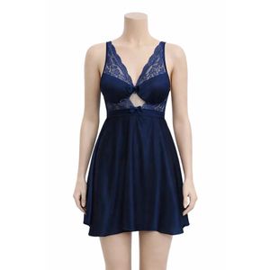 طقم لانجري موديل 272 , كحلي