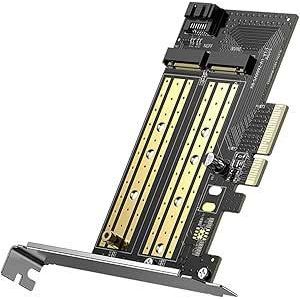 Ugreen (70504) M.2 M-Key + M.2 B-Key to PCI-E3.4 Express Card