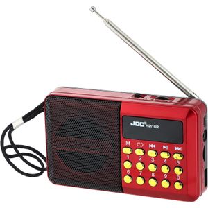 راديو FM محمول مع بلوتوث ومشغل MP3 - يدعم USB وذاكرة TF مع مكبر صوت ستيريو قوي وإشارة استقبال واضحة - راديو صغير عملي للسفر والرحلات والاستخدام اليومي