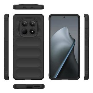 Xiaomi Redmi Note 15 4G Case Cover – Premium Magic Shield Shockproof TPU Case, Anti-Slip Black Protective Phone Cover