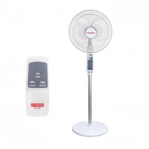 Fresh  Smart Stand Fan With Remote - 16 Inch