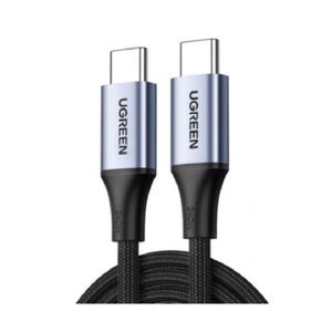 Ugreen كابل يو اس بي-سي إلى يو اس بي-سي 240 واط بطول 2 متر - رمادي فضي