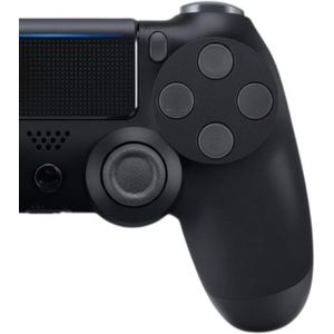  Wireless Controller For PS4, Customise made for Playstation 4/ PC Alternatives with DUAL Vibration, Classic Design Platform DOUBLE SHOCK- (Cable not included) Skin (black) 