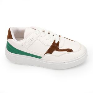Ice Club Forest Green Lifestyle Sneakers - Havana & Green