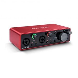 Focusrite Scarlett 2i2 USB Audio Interface 3rd Generation With Pro Tools - 2 Inputs & 2 Outputs