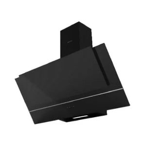 Ecomatic شفاط بلت إن، 90 سم، قوة شفط 650 م3/س، 3 سرعات، ديجيتال، ريموت كنترول، H9106ZTS - اسود