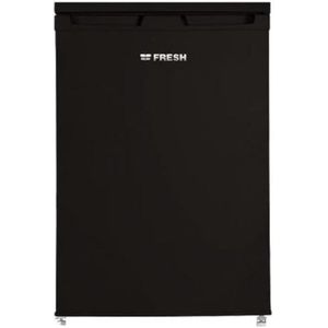 Fresh ثلاجة فريش 91 لتر - ديفروست - أسود - FDD-B137B