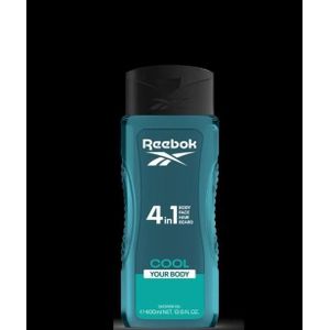 Reebok Cool Your Body 4-in-1 Hair and Body Shower Gel for Men 400ml